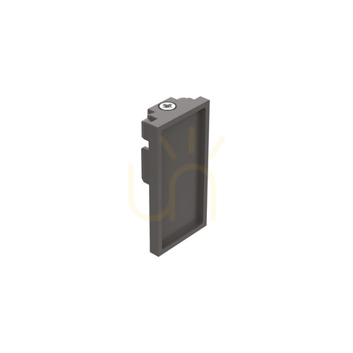 Kontrollera Ändlock Ideallux EGO End Cap High svart aluminium 267227