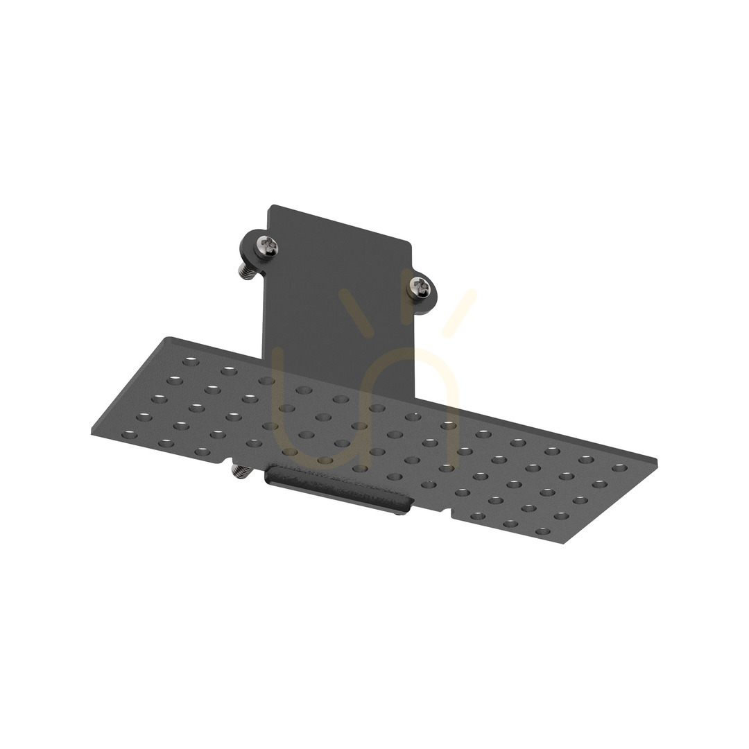Kontrollera Ändlock infällt Ideallux EGO svart aluminium 320557 Ändlock infällt Ideallux EGO svart aluminium 320557