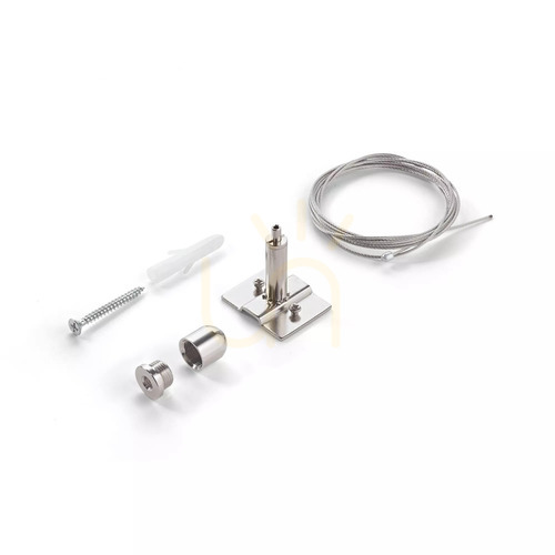 Kontrollera Pendelkit Ideallux EGO vit stålkabel 2 m 282756