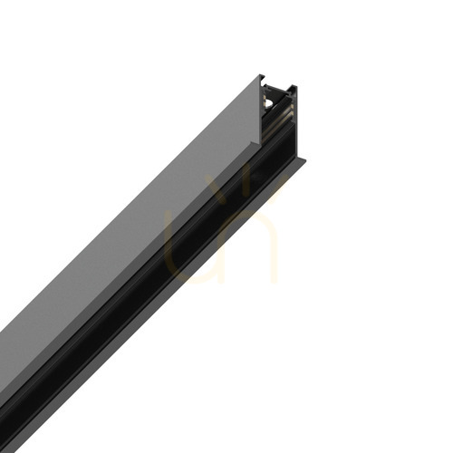 Kontrollera Infälld profil Ideallux EGO svart 100 cm aluminium 320434