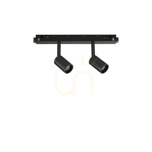 Kontrollera Spårljus Ideallux EGO Track Double svart 2x5W 3000K DALI 286334