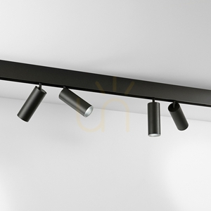 Spårljus Ideallux EGO Track Double svart 24W 3000K DALI 286372 1 Spårljus Ideallux EGO Track Double svart 24W 3000K DALI 286372 small 1