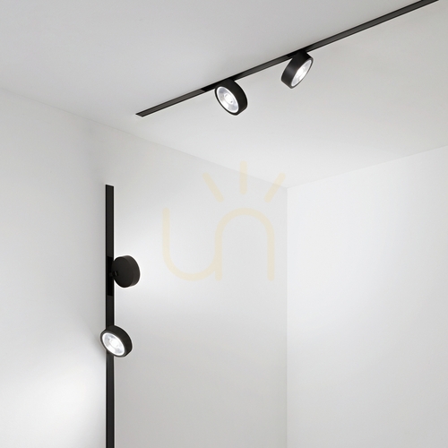 Kontrollera Spårljus Ideallux EGO Track Flat Single svart 9W 3000K 290614