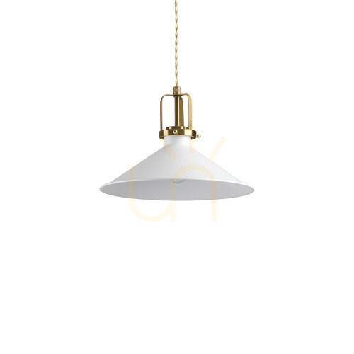 Kontrollera Taklampa Ideallux ERIS SP1 BIANCO vit metall 29 cm E27 238173