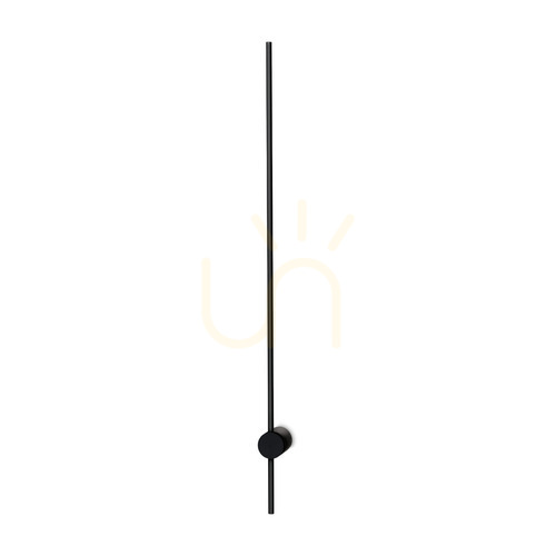 Kontrollera Vägglampa Ideallux ESSENCE AP D124 NERO svart LED 19W 3000K 285108