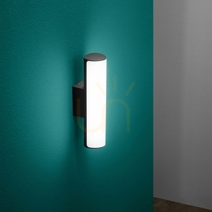 Vägglampa utomhus Ideallux Etere antracit LED 4000K 30 cm 172408 2 Vägglampa utomhus Ideallux Etere antracit LED 4000K 30 cm 172408 small 2