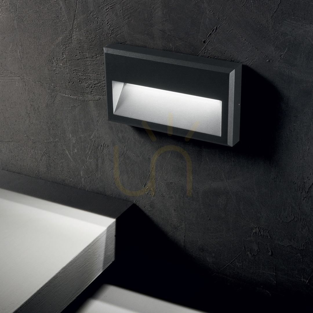 Display Utomhus vägglampa Ideallux FEBE antracit LED 3000K 22,5 cm 250854 Utomhus vägglampa Ideallux FEBE antracit LED 3000K 22,5 cm 250854