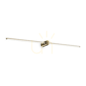 Vägglampa Ideallux Essence Filo AP D115 mässing LED 16W 327785 0 Vägglampa Ideallux Essence Filo AP D115 mässing LED 16W 327785 small 0