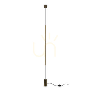 Vägglampa Ideallux Essence FILO PT ottone mässing LED 16,5W 301075 0 Vägglampa Ideallux Essence FILO PT ottone mässing LED 16,5W 301075 small 0