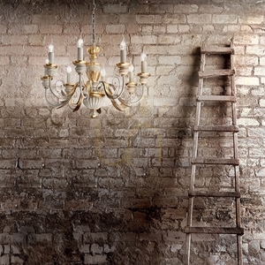 Taklampa Ideallux FIRENZE SP8 ORO guld 8-ljus 64 cm 020839 small 3