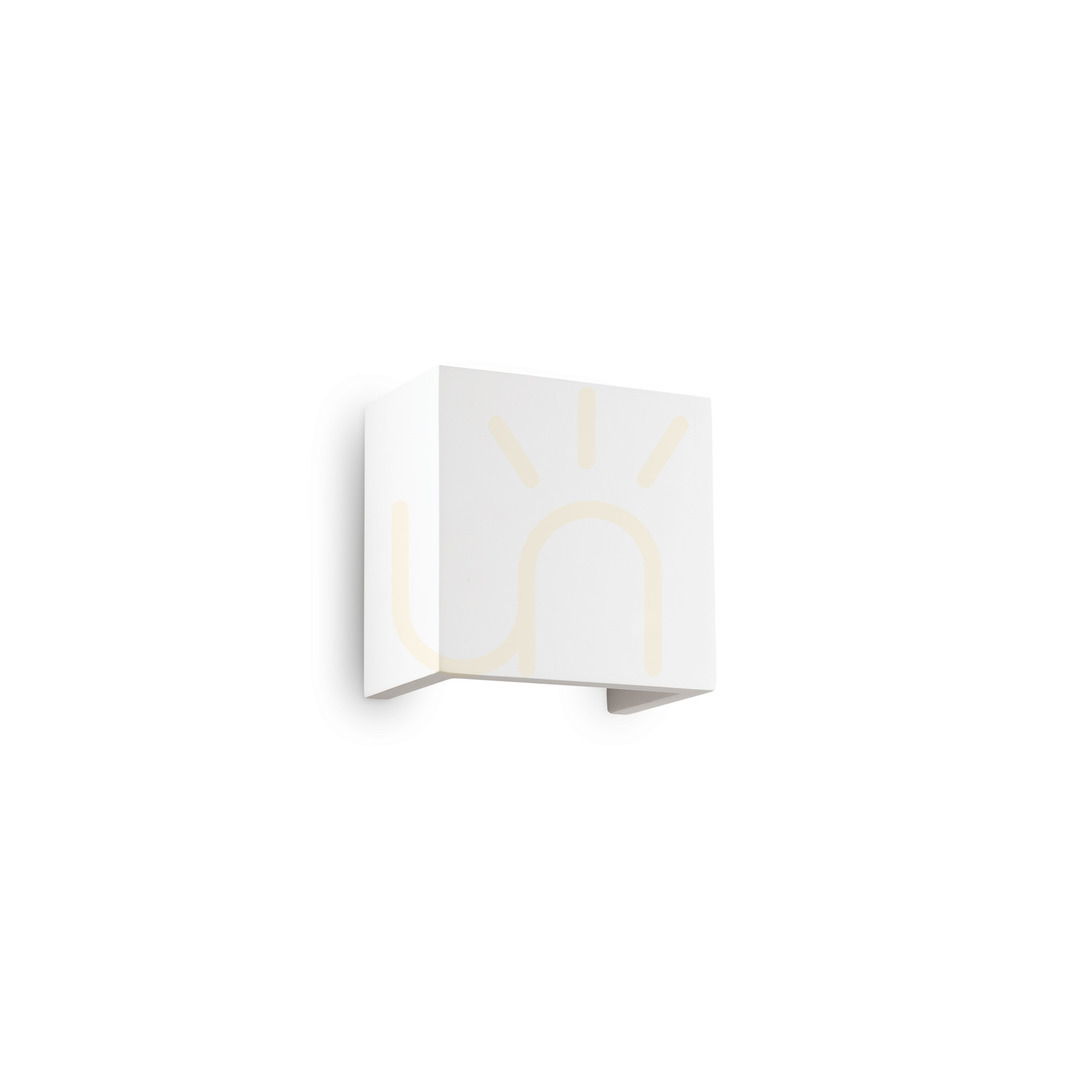 Kontrollera Vägglampa Ideallux Flash Gesso AP1 Small vit gips 214672 Vägglampa Ideallux Flash Gesso AP1 Small vit gips 214672
