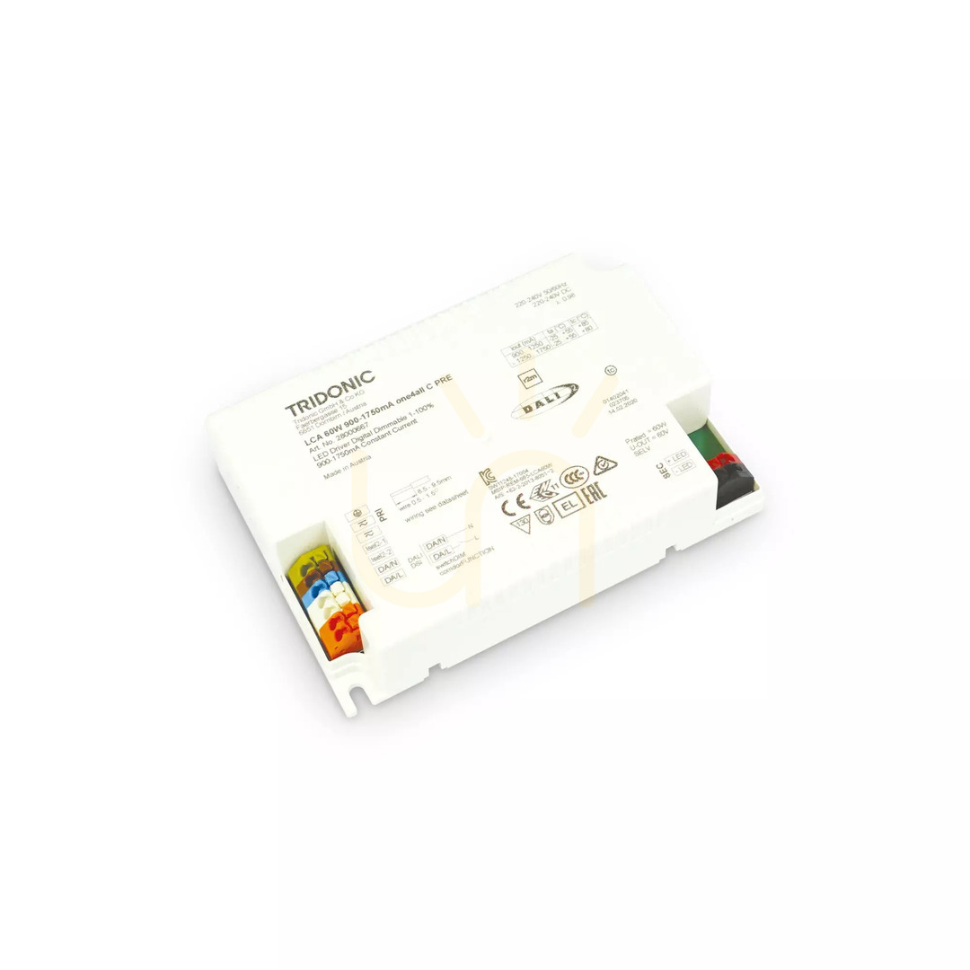 Utsikt LED-drivare Ideallux FLY D90 DALI/PUSH 100W 1400mA 270388 LED-drivare Ideallux FLY D90 DALI/PUSH 100W 1400mA 270388