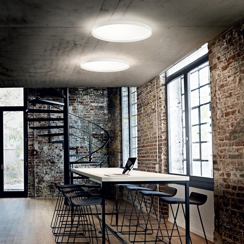 Kontrollera Plafond utomhus Ideallux FLY D35 svart LED 3000K 306575