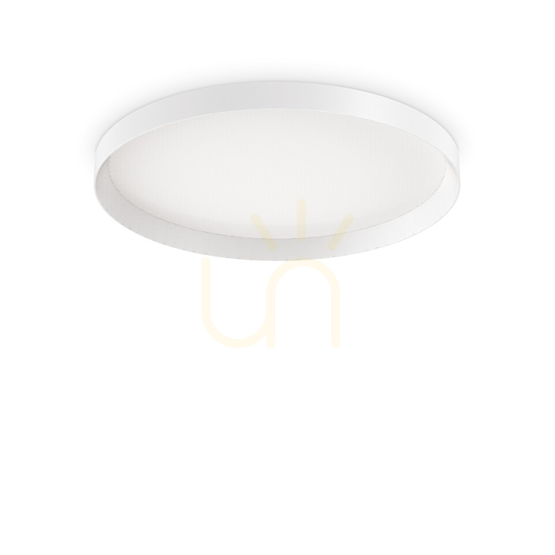 Kontrollera Plafond Ideallux FLY PL D60 vit LED 3000K 270302 Plafond Ideallux FLY PL D60 vit LED 3000K 270302