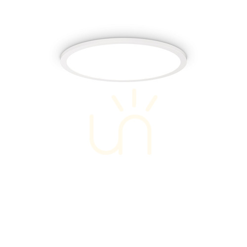 Kontrollera Plafond Ideallux FLY SLIM D45 LED 26W 4000K vit 306667