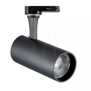 Spårljus Ideallux FOX svart LED 25W 3000K 250441 small 1