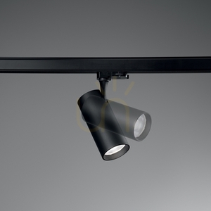 Spårljus Ideallux FOX svart LED 25W 3000K 250441 small 2