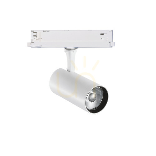 Kontrollera Spårljus Ideallux FOX 25W 3000K dimbar vit 302607