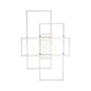 Plafond Ideallux Frame vit LED 33W 62,5 cm 230726 small 0