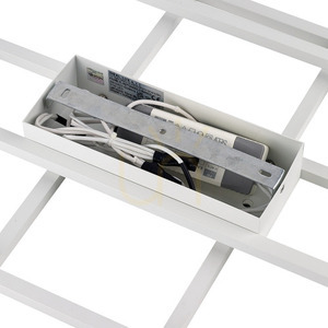 Plafond Ideallux Frame svart LED 33W 62,5x41 cm 270661 3 Plafond Ideallux Frame svart LED 33W 62,5x41 cm 270661 small 3
