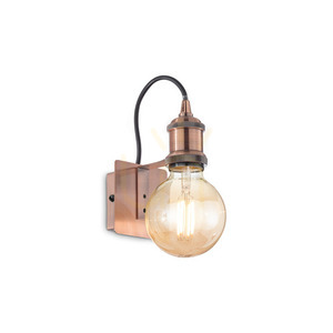 Vägglampa Ideallux Frida AP1 koppar metall E27 163338 small 0