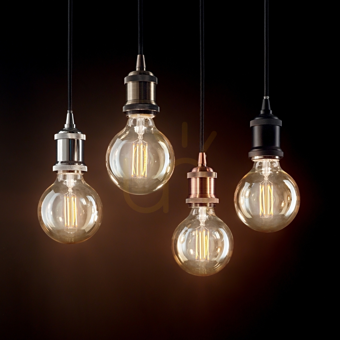 Förhandsvisning Pendellampa Ideallux FRIDA SP1 Brunito champagne mässing metall 122083 Pendellampa Ideallux FRIDA SP1 Brunito champagne mässing metall 122083