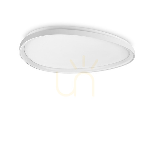 Kontrollera Plafond Ideallux Gemini D081 DALI/PUSH vit LED 81 cm 328973