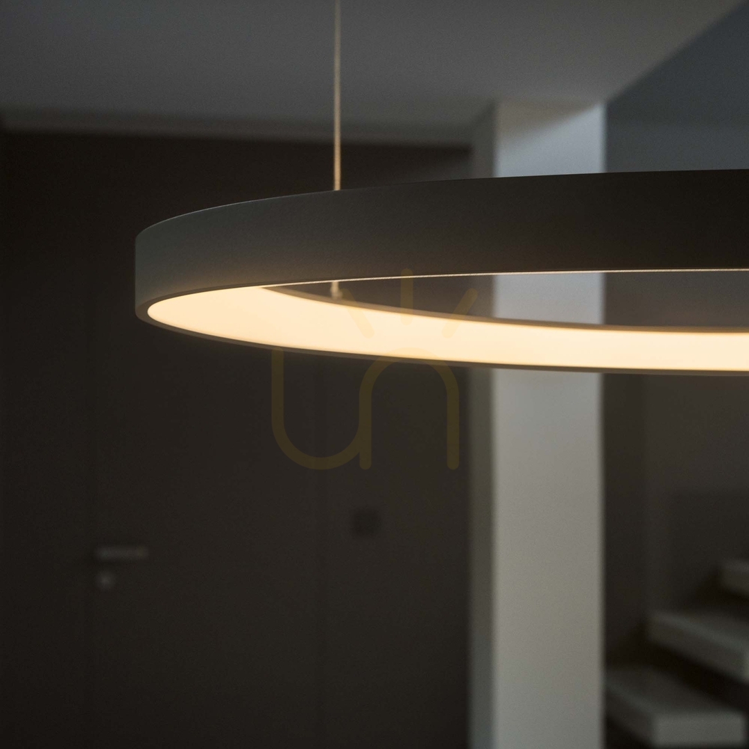 Visa Hänglampa Ideallux Gemini D081 mässing LED 81 cm 269849 Hänglampa Ideallux Gemini D081 mässing LED 81 cm 269849