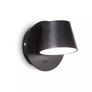 Vägglampa Ideallux GIM AP BIANCO vit LED 6,5W aluminium 167152 small 1