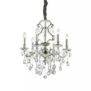 Taklampa Ideallux Gioconda SP6 Oro guld kristall 62 cm 060507 2 Taklampa Ideallux Gioconda SP6 Oro guld kristall 62 cm 060507 small 2