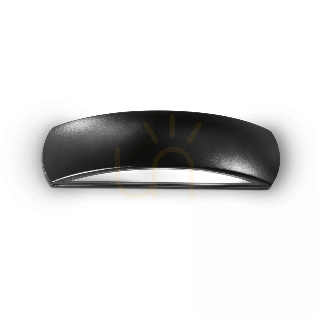 Utsikt Utomhusvägglampa Ideallux GIOVE AP1 Coffee brun 33 cm 163598 Utomhusvägglampa Ideallux GIOVE AP1 Coffee brun 33 cm 163598