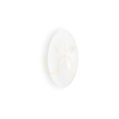 Kontrollera Plafond Ideallux Glory PL3 D50 vit glas 50 cm 019758