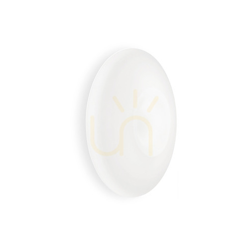 Kontrollera Plafond Ideallux Glory PL5 D60 vit glas 60 cm 019765