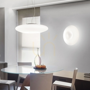 Taklampa Ideallux Glory SP3 D40 vit glas 101125 small 1