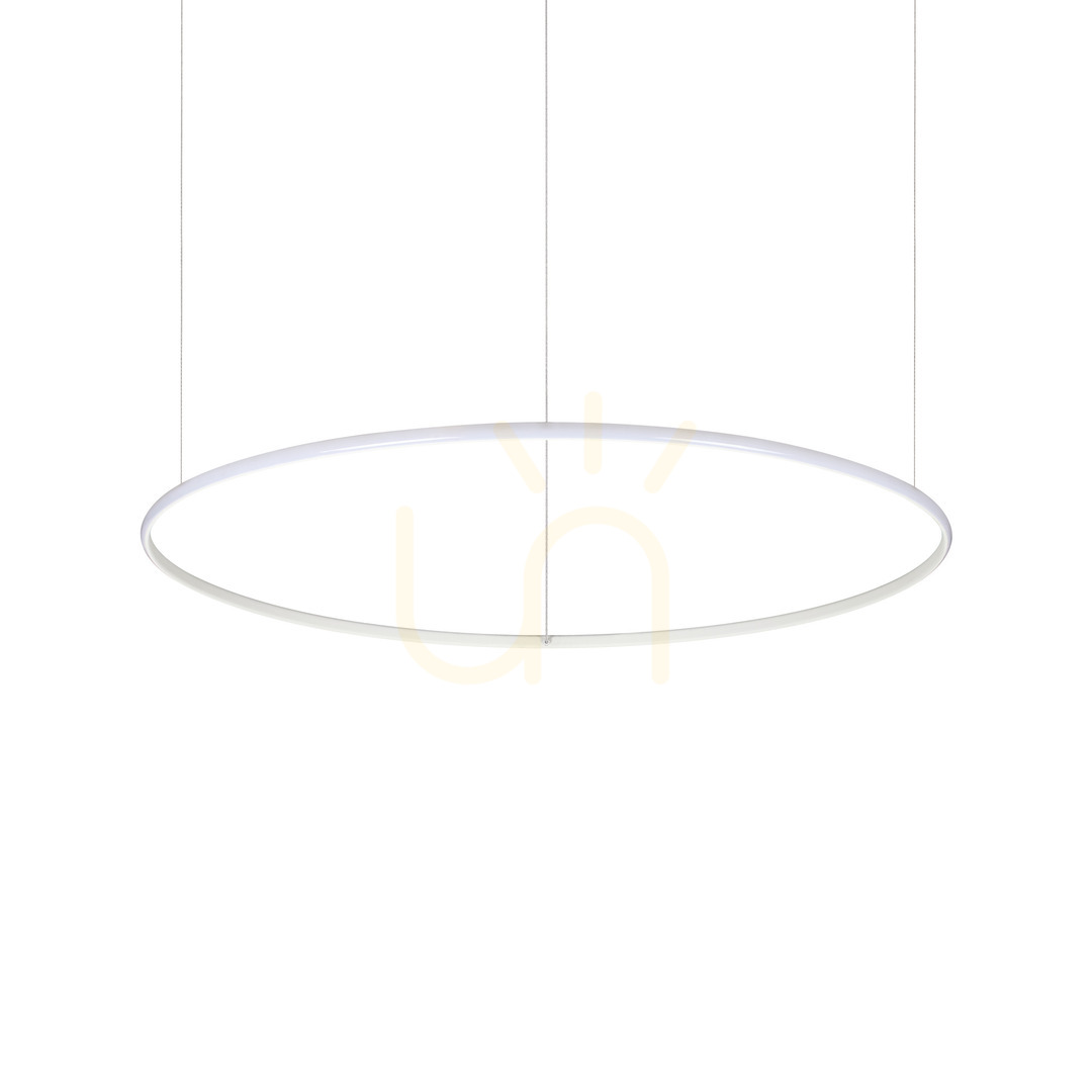 Kontrollera Pendellampa Ideallux HulaHoop SP D100 vit LED 46W 258751 Pendellampa Ideallux HulaHoop SP D100 vit LED 46W 258751