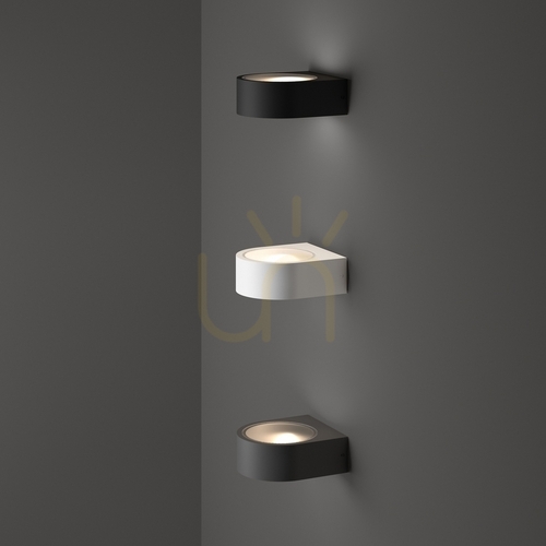Kontrollera Utomhusvägglampa Ideallux IKO AP1 antracit 018515