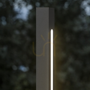 Utomhusstående lampa Ideallux JEDI H160 svart 293202 small 6