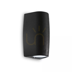 Utomhusvägglampa Ideallux Keope AP2 Grigio grå 2xGU10 IP44 147796 small 2