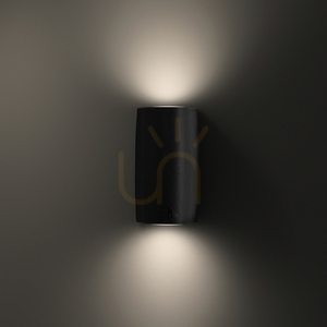 Utomhusvägglampa Ideallux Keope AP2 Grigio grå 2xGU10 IP44 147796 small 4