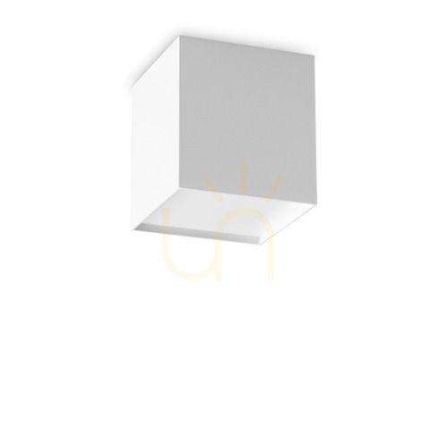 Kontrollera Plafond Ideallux KUBIKO PL BIANCO vit LED 10W 303321
