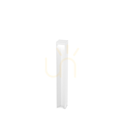 Kontrollera Utomhusstående lampa Ideallux KURT PT BIANCO vit 4000K 65 cm 294049