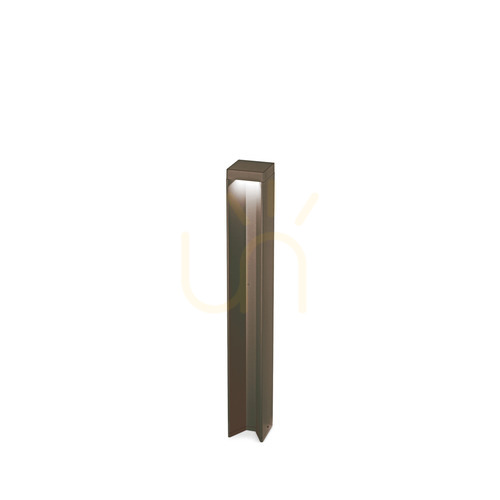 Kontrollera Utomhusstående lampa Ideallux KURT 294001 brun 65 cm 4000K