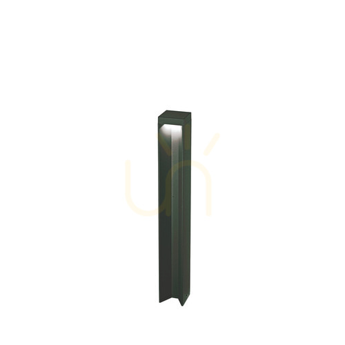 Kontrollera Utomhusstående lampa Ideallux KURT PT Nero svart 4000K 65 cm 293172