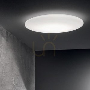 Plafond Ideallux LEVEL PL D58 vit LED 32W 261188 small 1