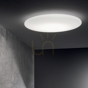Plafond Ideallux LEVEL PL D58 vit LED 32W 261188 small 2