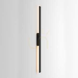 Utomhus vägglampa Ideallux LINEA AP D104 Coffee brun LED 20W 313481 small 5