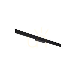 Utomhus vägglampa Ideallux LINEA AP D104 svart LED 20W 313498 small 0