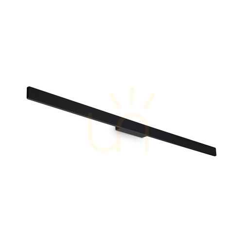 Kontrollera Utomhus vägglampa Ideallux LINEA AP D144 svart LED 23W 328607