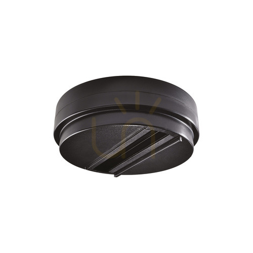 Kontrollera Enkelanslutning Ideallux LINK svart Ø11 cm aluminium 170152