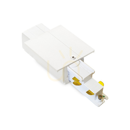 Kontrollera Anslutning Ideallux LINK Trim Main Connector End Right DALI 1-10V vit 256146